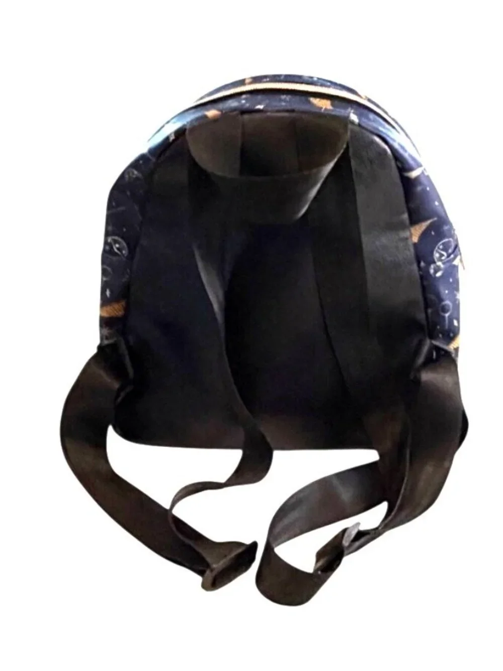 Harry Potter Navy Blue Quidditch Printed Mini Backpack Wizarding World Blue Blac